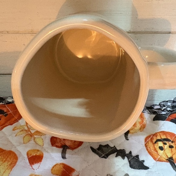 Rae Dunn White Mug - Cackle With Delight - Picture 4 of 4